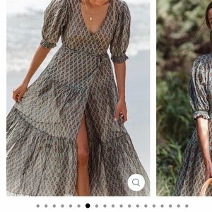 Zuri Wrap Dress - Daughters of India Wrap Dress